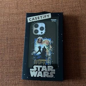 Casetify Star Wars: Return of the Jedi iPhone 13 Pro case. Black